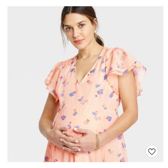 The Nines By Hatch
 Short Sleeve Maternity Dress - Picture 3 of 3